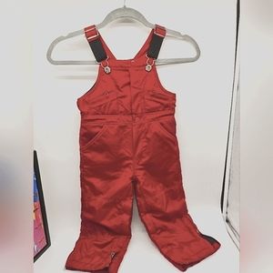 BABY GAP BOYS SNOW JUMPSUIT IN RED